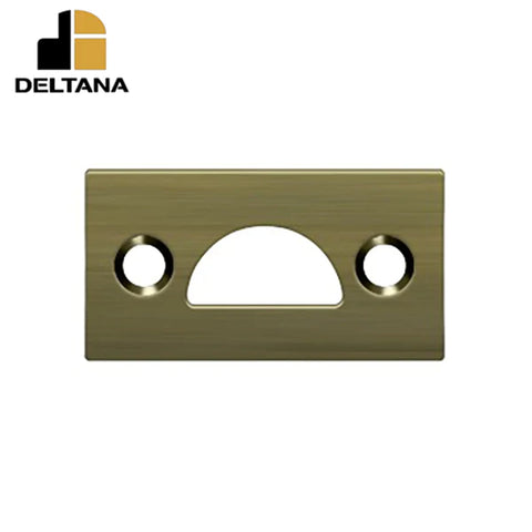 Deltana - Mortise Strike - Solid Brass - Optional Finish Deltana - Mortise Strike - Solid Brass - Optional Finish