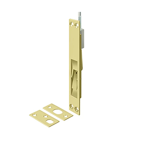 Deltana - Extension Flush Bolt - Solid Brass - 18" Rod Extension - Optional Finish Deltana - Extension Flush Bolt - Solid Brass - 18" Rod Extension - Optional Finish
