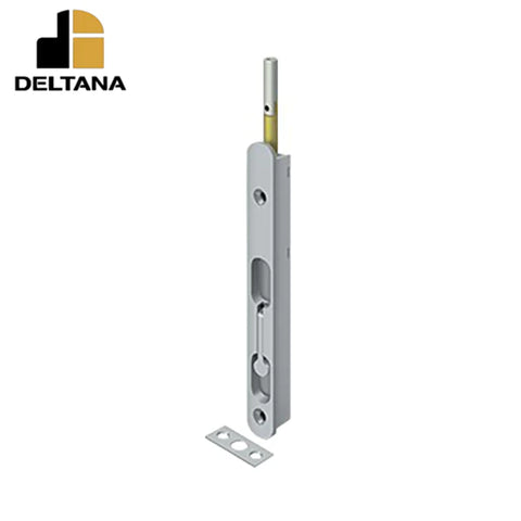 Deltana - 18" Extension Flush Bolt - Zinc - US26D Deltana - 18" Extension Flush Bolt - Zinc - US26D