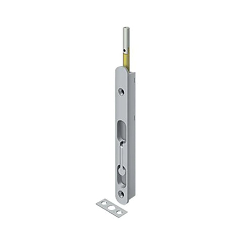 Deltana - 18" Extension Flush Bolt - Zinc - US26D Deltana - 18" Extension Flush Bolt - Zinc - US26D