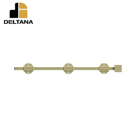Deltana - 18" Modern Surface Bolt - Heavy Duty - Solid Brass - Optional Finish Deltana - 18" Modern Surface Bolt - Heavy Duty - Solid Brass - Optional Finish