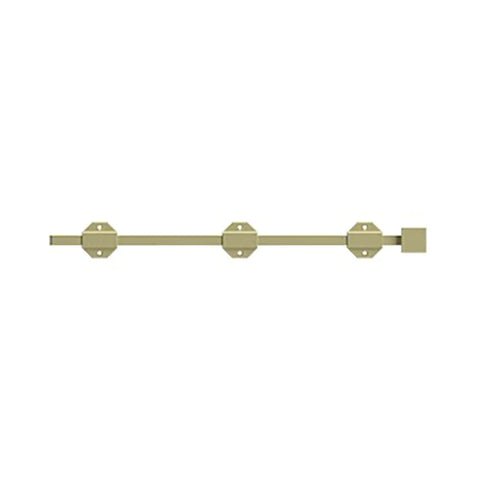 Deltana - 18" Modern Surface Bolt - Heavy Duty - Solid Brass - Optional Finish Deltana - 18" Modern Surface Bolt - Heavy Duty - Solid Brass - Optional Finish