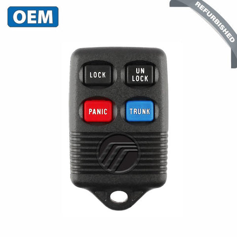 1993-2000 Mercury / 4-Button Keyless Entry Remote / PN: 3165189 / GQ43VT4T (OEM Refurb) - UHS Hardware 1993-2000 Mercury / 4-Button Keyless Entry Remote / PN: 3165189 / GQ43VT4T (OEM Refurb) - UHS Hardware