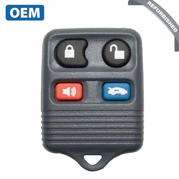 1995-2006 Ford / 4-Button Keyless Entry Remote / PN: 3W73-15K601-AA / CWTWB1U343 (OEM) - UHS Hardware 1995-2006 Ford / 4-Button Keyless Entry Remote / PN: 3W73-15K601-AA / CWTWB1U343 (OEM) - UHS Hardware