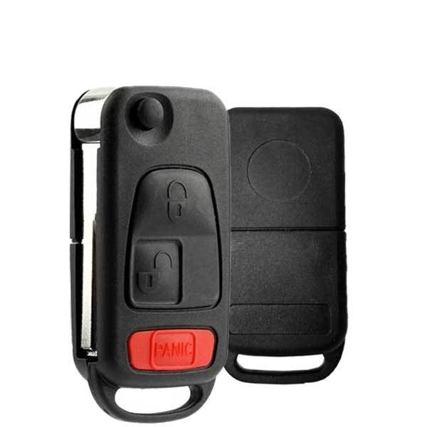 1995-2007 Mercedes / 3-Button Flip Key / PN: 267 102 334 / KR55 (OEM) - UHS Hardware 1995-2007 Mercedes / 3-Button Flip Key / PN: 267 102 334 / KR55 (OEM) - UHS Hardware