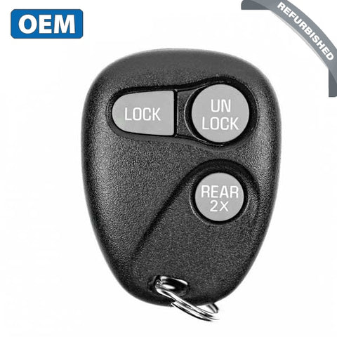 1996-2000 Chevrolet / GM / 3-Button Keyless Entry Remote / PN: 16245100-29 / ABO1502T (OEM) - UHS Hardware 1996-2000 Chevrolet / GM / 3-Button Keyless Entry Remote / PN: 16245100-29 / ABO1502T (OEM) - UHS Hardware