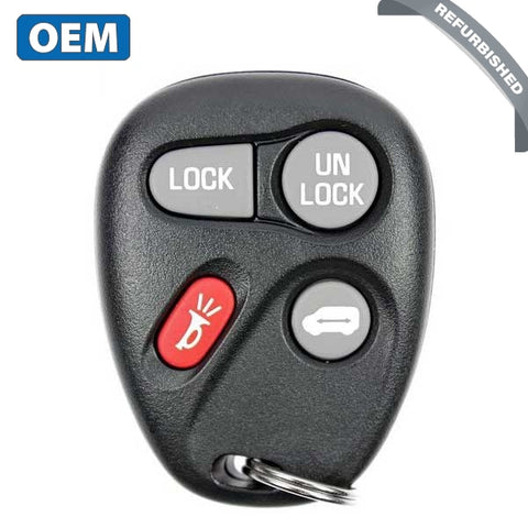 1997-2001 GM / 4-Button Keyless Entry Remote / PN: 10245953/ ABO0204T (OEM) - UHS Hardware 1997-2001 GM / 4-Button Keyless Entry Remote / PN: 10245953/ ABO0204T (OEM) - UHS Hardware