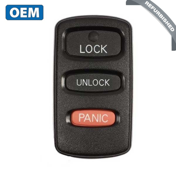 1998-2006 Mitsubishi Montero / 3-Button Keyless Entry Remote / PN: MR587977 / E4EG8D-522M-A (OEM) - UHS Hardware 1998-2006 Mitsubishi Montero / 3-Button Keyless Entry Remote / PN: MR587977 / E4EG8D-522M-A (OEM) - UHS Hardware