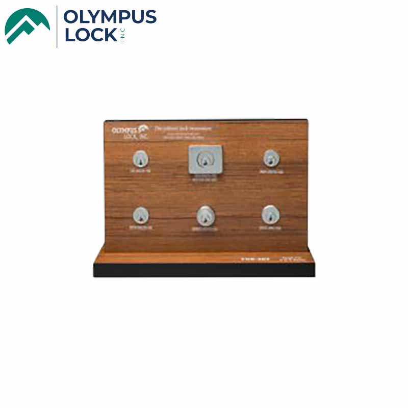 Olympus Lock - Display Board - Small Pin Locks - UHS Hardware Olympus Lock - Display Board - Small Pin Locks - UHS Hardware