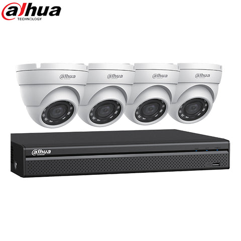 Dahua / HDCVI DVR Kit / 4 Channels / Penta-brid / 4 x 2MP, Mini Eyeball / 4K / 2 TB HDD /DH-C542E42A - UHS Hardware Dahua / HDCVI DVR Kit / 4 Channels / Penta-brid / 4 x 2MP, Mini Eyeball / 4K / 2 TB HDD /DH-C542E42A - UHS Hardware