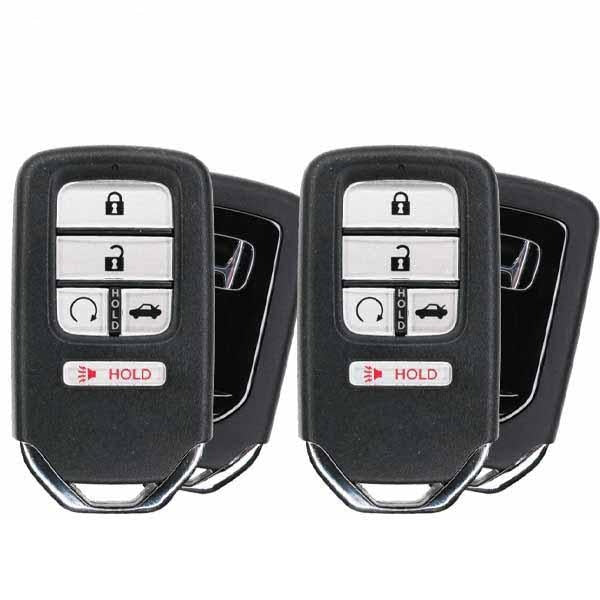 2 X 2016-2020 Honda Civic / 5-Button Smart Key Pn: 72147-Tba-A11 Kr5V2X (Oem) (Bundle Of 2) 2 X 2016-2020 Honda Civic / 5-Button Smart Key Pn: 72147-Tba-A11 Kr5V2X (Oem) (Bundle Of 2)
