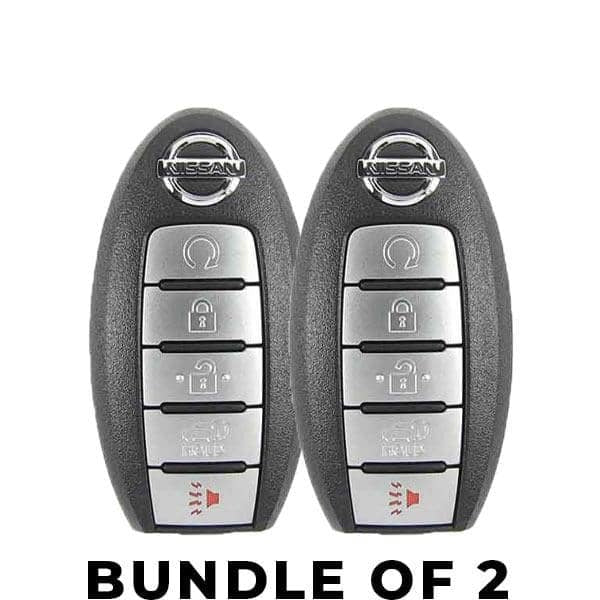 2 x 2017-2020 Nissan Armada / 5-Button Smart Key / PN: 285E3-1LB5A / CWTWB1G744 (BUNDLE OF 2) - UHS Hardware 2 x 2017-2020 Nissan Armada / 5-Button Smart Key / PN: 285E3-1LB5A / CWTWB1G744 (BUNDLE OF 2) - UHS Hardware