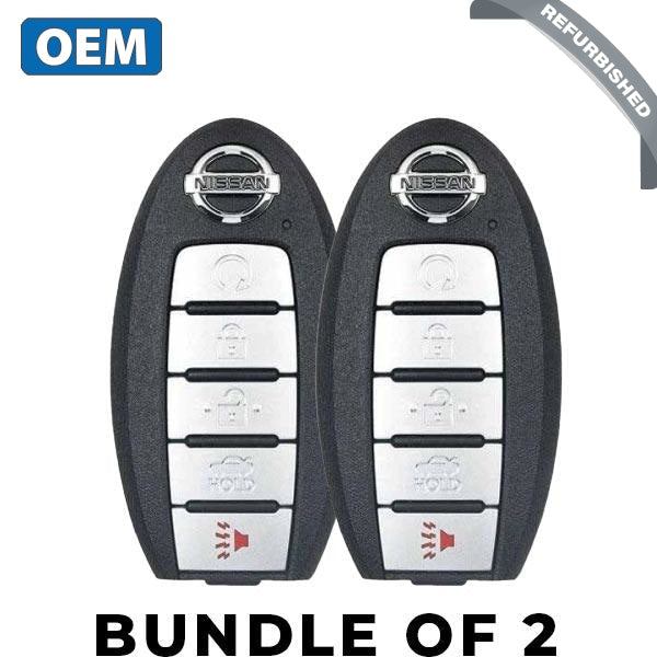 2 X 2019-2020 Nissan Altima / 5-Button Smart Key Pn: 285E3-6Ca6A Kr5Txn4 (Bundle Of 2) 2 X 2019-2020 Nissan Altima / 5-Button Smart Key Pn: 285E3-6Ca6A Kr5Txn4 (Bundle Of 2)