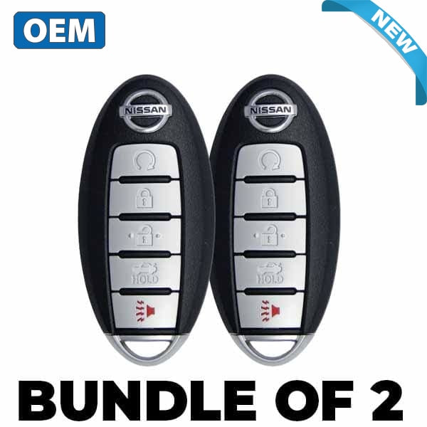 2 x 2019-2021 Nissan Maxima / 5-Button Smart Key / PN: 285E3-9DJ3B / KR5TXN7 (BUNDLE OF 2) - UHS Hardware 2 x 2019-2021 Nissan Maxima / 5-Button Smart Key / PN: 285E3-9DJ3B / KR5TXN7 (BUNDLE OF 2) - UHS Hardware