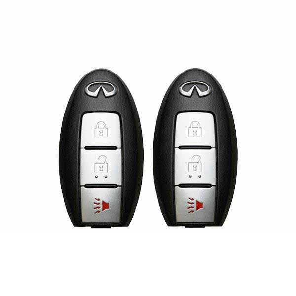 2 X Infiniti 2008-2017 / 3-Button Prox Smart Key Pn: 285E3-1Ba7A Kr55Ww49622 (Oem) (Bundle Of 2) 2 X Infiniti 2008-2017 / 3-Button Prox Smart Key Pn: 285E3-1Ba7A Kr55Ww49622 (Oem) (Bundle Of 2)