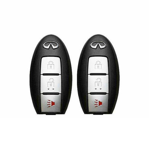 2 X Infiniti 2008-2017 / 3-Button Prox Smart Key Pn: 285E3-1Ba7A Kr55Ww49622 (Oem) (Bundle Of 2) 2 X Infiniti 2008-2017 / 3-Button Prox Smart Key Pn: 285E3-1Ba7A Kr55Ww49622 (Oem) (Bundle Of 2)