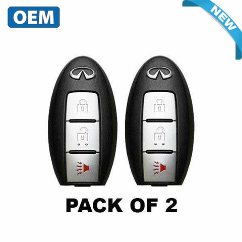 2 X Infiniti 2008-2017 / 3-Button Prox Smart Key Pn: 285E3-1Ba7A Kr55Ww49622 (Oem) (Bundle Of 2) 2 X Infiniti 2008-2017 / 3-Button Prox Smart Key Pn: 285E3-1Ba7A Kr55Ww49622 (Oem) (Bundle Of 2)