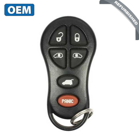 2001-2004 Dodge Chrysler Van / 6-Button Keyless Entry Remote / PN: 04686797AB / GQ43VT18T (OEM) - UHS Hardware 2001-2004 Dodge Chrysler Van / 6-Button Keyless Entry Remote / PN: 04686797AB / GQ43VT18T (OEM) - UHS Hardware