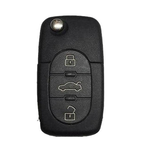 2001-2006 Audi / 4-Button Flip Key Pn: 8Z0837231F Myt8Z0837231 (Oem) 2001-2006 Audi / 4-Button Flip Key Pn: 8Z0837231F Myt8Z0837231 (Oem)