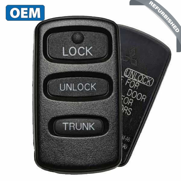 2002 - 2003 Mitsubishi Galant / 3-Button Keyless Entry Remote / PN: MR587978 / E4EG8D-522M-A (OEM) - UHS Hardware 2002 - 2003 Mitsubishi Galant / 3-Button Keyless Entry Remote / PN: MR587978 / E4EG8D-522M-A (OEM) - UHS Hardware