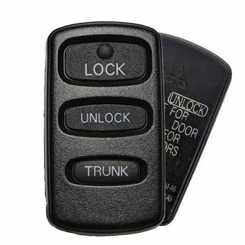 2002 - 2003 Mitsubishi Galant / 3-Button Keyless Entry Remote / PN: MR587978 / E4EG8D-522M-A (OEM) - UHS Hardware 2002 - 2003 Mitsubishi Galant / 3-Button Keyless Entry Remote / PN: MR587978 / E4EG8D-522M-A (OEM) - UHS Hardware
