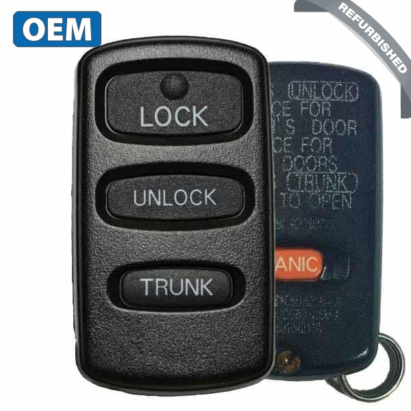 2002-2005 Mitsubishi / 4-Button Keyless Entry Remote / PN: MR587981 / OUCG8D-525M-A (OEM) - UHS Hardware 2002-2005 Mitsubishi / 4-Button Keyless Entry Remote / PN: MR587981 / OUCG8D-525M-A (OEM) - UHS Hardware