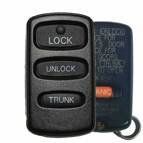 2002-2006 Mitsubishi Lancer / 4-Button Keyless Entry Remote / PN: MR587981 / OUCG8D-525M-A (OEM) - UHS Hardware 2002-2006 Mitsubishi Lancer / 4-Button Keyless Entry Remote / PN: MR587981 / OUCG8D-525M-A (OEM) - UHS Hardware