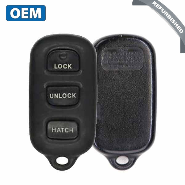 2003-2008 Toyota / 3-Button Keyless Entry Remote w/ Hatch / PN: 88LP0065 / GQ43VT20T (OEM) - UHS Hardware 2003-2008 Toyota / 3-Button Keyless Entry Remote w/ Hatch / PN: 88LP0065 / GQ43VT20T (OEM) - UHS Hardware