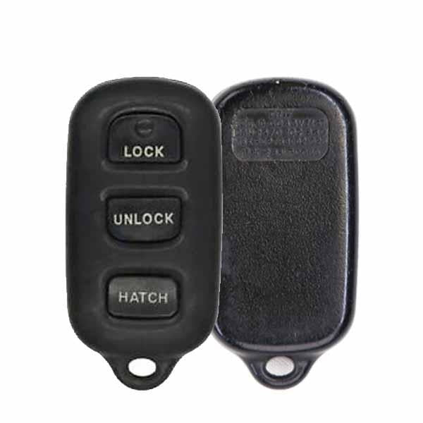 2003-2008 Toyota / 3-Button Keyless Entry Remote w/ Hatch / PN: 88LP0065 / GQ43VT20T (OEM) - UHS Hardware 2003-2008 Toyota / 3-Button Keyless Entry Remote w/ Hatch / PN: 88LP0065 / GQ43VT20T (OEM) - UHS Hardware