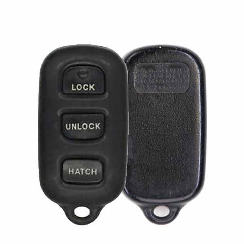 2003-2008 Toyota / 3-Button Keyless Entry Remote w/ Hatch / PN: 88LP0065 / GQ43VT20T (OEM) - UHS Hardware 2003-2008 Toyota / 3-Button Keyless Entry Remote w/ Hatch / PN: 88LP0065 / GQ43VT20T (OEM) - UHS Hardware