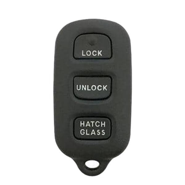 2003-2008 Toyota Matrix / Pontiac Vibe / 3-Button Keyless Entry Remote w/ Hatch & Glass / PN: 88969657 / GQ43VT14T (OEM) - UHS Hardware 2003-2008 Toyota Matrix / Pontiac Vibe / 3-Button Keyless Entry Remote w/ Hatch & Glass / PN: 88969657 / GQ43VT14T (OEM) - UHS Hardware