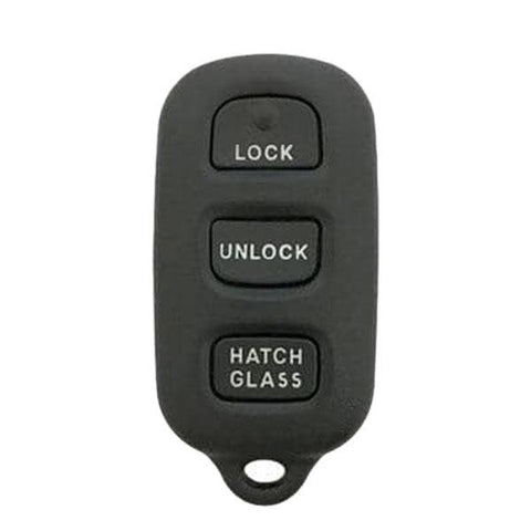 2003-2008 Toyota Matrix / Pontiac Vibe / 3-Button Keyless Entry Remote w/ Hatch & Glass / PN: 88969657 / GQ43VT14T (OEM) - UHS Hardware 2003-2008 Toyota Matrix / Pontiac Vibe / 3-Button Keyless Entry Remote w/ Hatch & Glass / PN: 88969657 / GQ43VT14T (OEM) - UHS Hardware