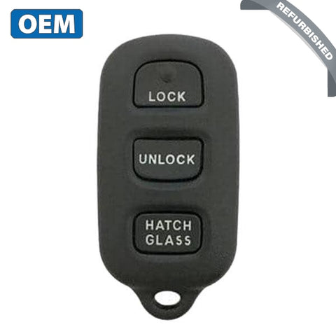 2003-2008 Toyota Matrix / Pontiac Vibe / 3-Button Keyless Entry Remote w/ Hatch & Glass / PN: 88969657 / GQ43VT14T (OEM) - UHS Hardware 2003-2008 Toyota Matrix / Pontiac Vibe / 3-Button Keyless Entry Remote w/ Hatch & Glass / PN: 88969657 / GQ43VT14T (OEM) - UHS Hardware