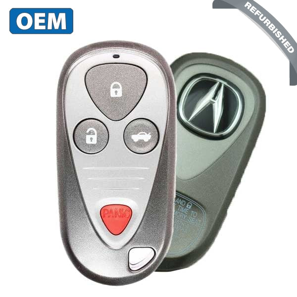 2004-2008 Acura Tl Tsx / 4-Button Keyless Entry Remote Pn: 72147-Sep-A52 Oucg8D-387H-A (Oem Refurb) 2004-2008 Acura Tl Tsx / 4-Button Keyless Entry Remote Pn: 72147-Sep-A52 Oucg8D-387H-A (Oem Refurb)