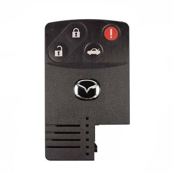 2004-2011 Mazda MX-5 Miata RX-8 / 4-Button Smart Card Key / PN: NFY7-67-5RYB / BGBX1T458SKE11A01 (OEM) - UHS Hardware 2004-2011 Mazda MX-5 Miata RX-8 / 4-Button Smart Card Key / PN: NFY7-67-5RYB / BGBX1T458SKE11A01 (OEM) - UHS Hardware