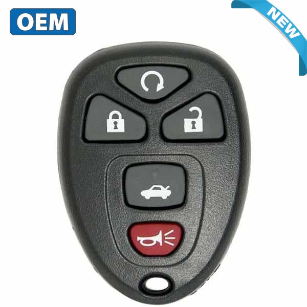 2004-2012 GM / 5-Button Keyless Entry Remote / PN: 22733524 / KOBGT04A (OEM) - UHS Hardware 2004-2012 GM / 5-Button Keyless Entry Remote / PN: 22733524 / KOBGT04A (OEM) - UHS Hardware