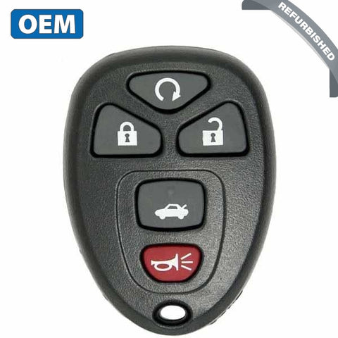2004-2012 GM / 5-Button Keyless Entry Remote / PN: 22733524 / KOBGT04A (OEM) - UHS Hardware 2004-2012 GM / 5-Button Keyless Entry Remote / PN: 22733524 / KOBGT04A (OEM) - UHS Hardware