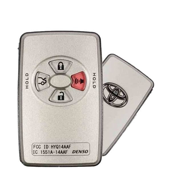 2005-2007 Toyota Avalon / 4-Button Smart Key / PN: 89904-07030 / HYQ14AAF (OEM) - UHS Hardware 2005-2007 Toyota Avalon / 4-Button Smart Key / PN: 89904-07030 / HYQ14AAF (OEM) - UHS Hardware
