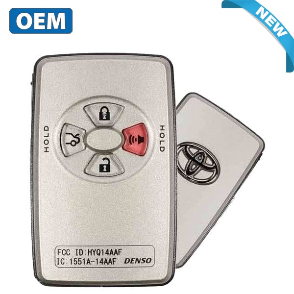 2005-2007 Toyota Avalon / 4-Button Smart Key / PN: 89904-07030 / HYQ14AAF (OEM) - UHS Hardware 2005-2007 Toyota Avalon / 4-Button Smart Key / PN: 89904-07030 / HYQ14AAF (OEM) - UHS Hardware