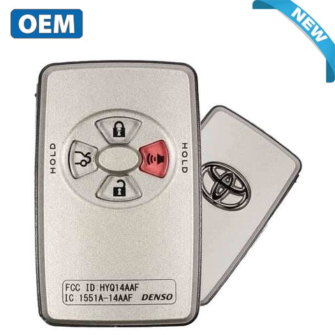 2005-2007 Toyota Avalon / 4-Button Smart Key / PN: 89904-07030 / HYQ14AAF (OEM) - UHS Hardware 2005-2007 Toyota Avalon / 4-Button Smart Key / PN: 89904-07030 / HYQ14AAF (OEM) - UHS Hardware