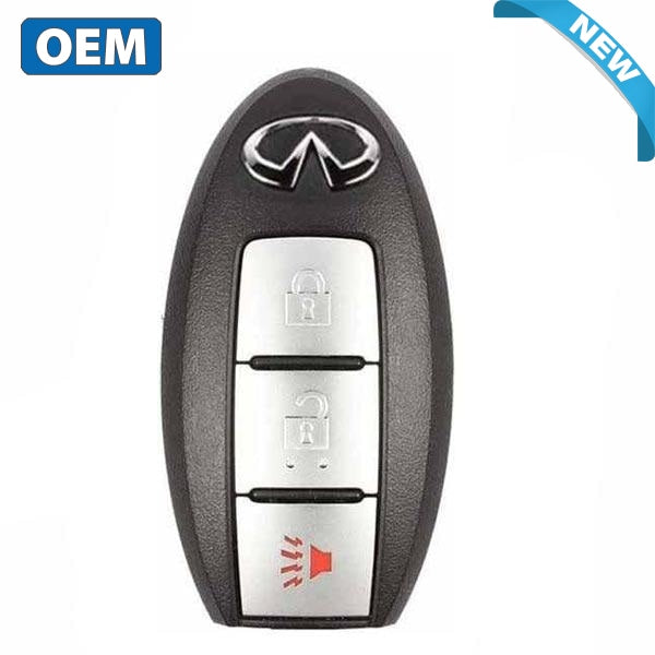 thumbnail image 2 of OEM Infiniti FX35 FX45 Smart Key – NHVWBU612, 434MHz, 3B W/ Insert Chip, 285E3-CG025 2 of 2