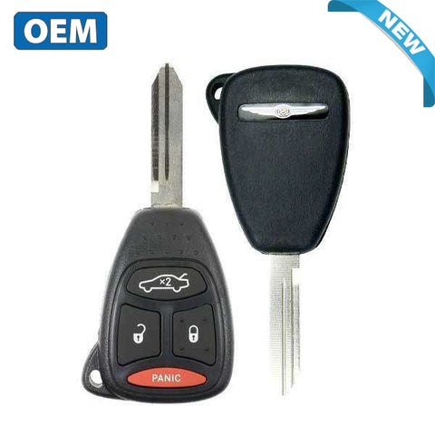 2005-2009 Chrysler 300 / 4-Button Remote Head Key / PN: 5179514AB / KOBDT04A (OEM) - UHS Hardware 2005-2009 Chrysler 300 / 4-Button Remote Head Key / PN: 5179514AB / KOBDT04A (OEM) - UHS Hardware