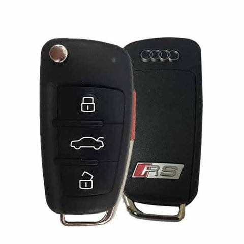 2006-2017 Audi A6 Rs / 4-Button Remote Flip Key/ Pn: 8V0 837 220 D Nbgfs12P71 - Mqb (Oem) Key 2006-2017 Audi A6 Rs / 4-Button Remote Flip Key/ Pn: 8V0 837 220 D Nbgfs12P71 - Mqb (Oem) Key