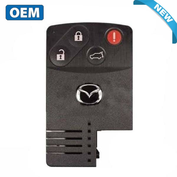 2007-2009 Mazda CX-7 CX-9 / 4-Button Smart Card Key / PN: TDY1-67-5RYA / BGBX1T458SKE11A01 (OEM) - UHS Hardware 2007-2009 Mazda CX-7 CX-9 / 4-Button Smart Card Key / PN: TDY1-67-5RYA / BGBX1T458SKE11A01 (OEM) - UHS Hardware