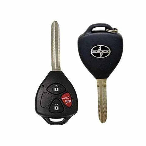 2007-2013 Scion Toyota / 3-Button Remote Head Key / PN: R-89070-52850 / MOZB41TG (4D 67 Chip) (OEM) - UHS Hardware 2007-2013 Scion Toyota / 3-Button Remote Head Key / PN: R-89070-52850 / MOZB41TG (4D 67 Chip) (OEM) - UHS Hardware