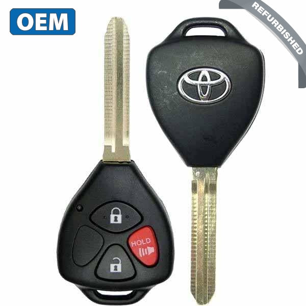 2007-2013 Toyota Scion / 3-Button Remote Head Key / PN: 89070-52860 / MOZB41TG / (4D 67 Chip) (OEM) - UHS Hardware 2007-2013 Toyota Scion / 3-Button Remote Head Key / PN: 89070-52860 / MOZB41TG / (4D 67 Chip) (OEM) - UHS Hardware