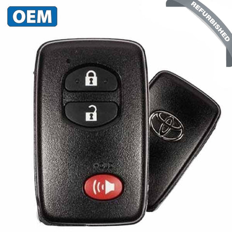 2007-2014 Toyota Highlander RAV4 / 3-Button Smart Key / PN: 89904-48100 / HYQ14AAB-0140 (OEM Refurb) - UHS Hardware 2007-2014 Toyota Highlander RAV4 / 3-Button Smart Key / PN: 89904-48100 / HYQ14AAB-0140 (OEM Refurb) - UHS Hardware