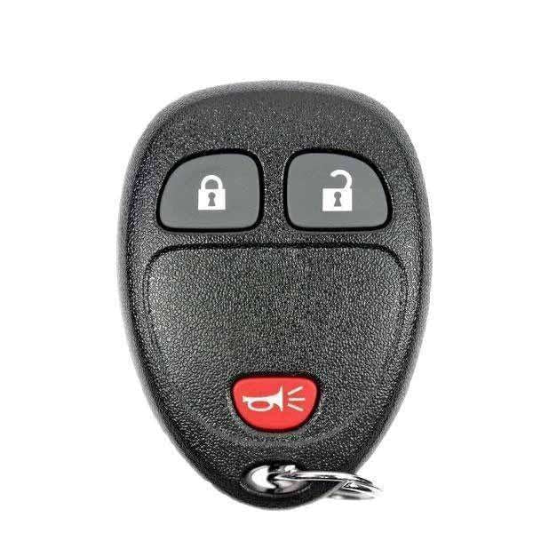2007-2017 GM / 3-Button Keyless Entry Remote SHELL for OUC60270 (JMA) - UHS Hardware 2007-2017 GM / 3-Button Keyless Entry Remote SHELL for OUC60270 (JMA) - UHS Hardware