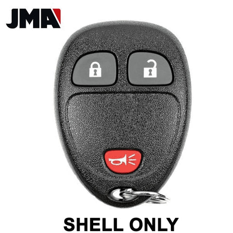 2007-2017 GM / 3-Button Keyless Entry Remote SHELL for OUC60270 (JMA) - UHS Hardware 2007-2017 GM / 3-Button Keyless Entry Remote SHELL for OUC60270 (JMA) - UHS Hardware