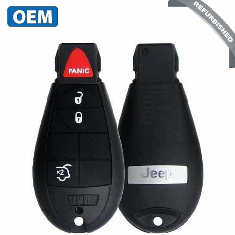 2008-2010 Jeep Grand Cherokee Commander / 4-Button Fobik Key / PN: 68066848AE / IYZ-C01C (OEM) - UHS Hardware 2008-2010 Jeep Grand Cherokee Commander / 4-Button Fobik Key / PN: 68066848AE / IYZ-C01C (OEM) - UHS Hardware